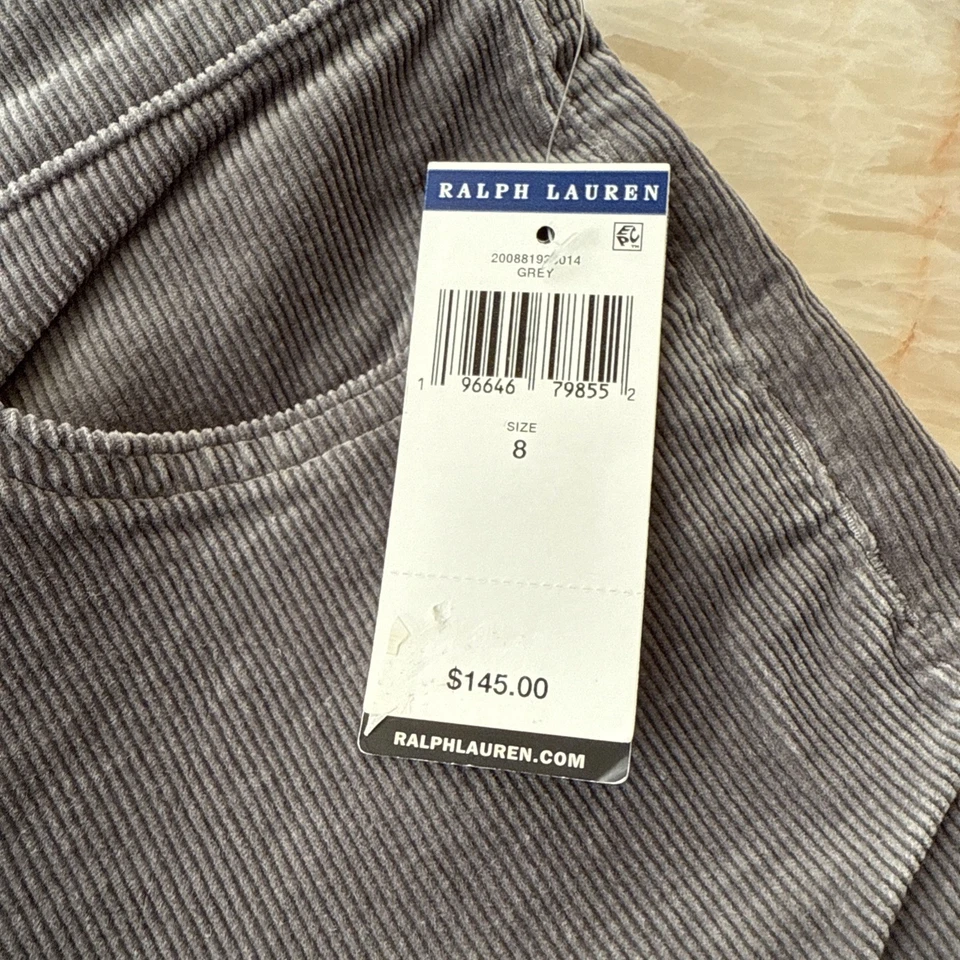 Polo, Ralph Lauren Women’s Corduroy Pants Size 8. NTW $145 New. - Image 4 of 4
