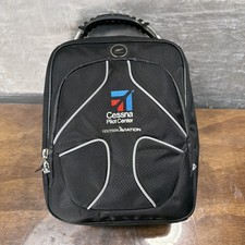 Black Cessna Sport/Private Pilot Training/Intercom Storage Bag Flight Log Inc.
