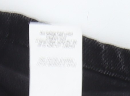 Miss Selfridge Women's Black Denim Skirt, Size 10 - Picture 4 of 12