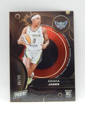 2025 Panini Player of the Day WNBA - 86/99 Red #RC11 Wings - AZIAHA JAMES