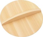 Ichihara Woodworking Co., Ltd. Drop lid Natural wood 24cm 10005