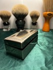 Gillette Bostonian Safety Razor Case Only Silver Tone Vintage — photo 5