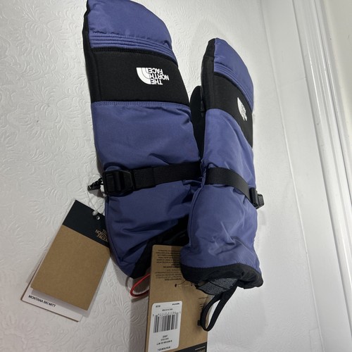 The North Face Montana Ski Cave Blue Mittens Size Men's L New - Picture 8 of 8