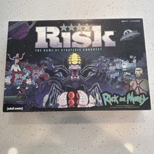 Risk: Rick and Morty Edition Board Game- 100% Complete