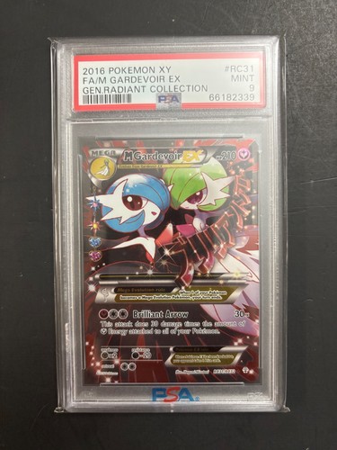 Pokemon 2016 XY Generations Mega Gardevoir EX Radiant Collection PSA 9