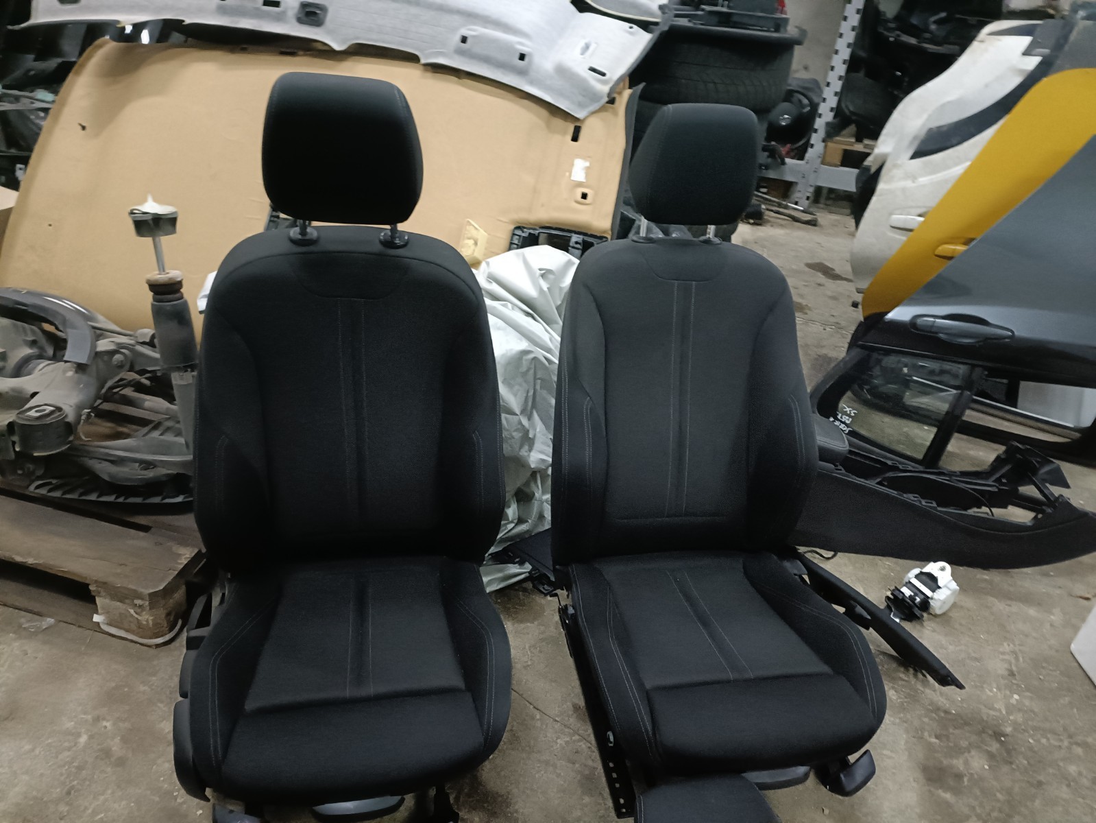 tappezzeria completa set sedili bmw serie uno f20 msport perfetta