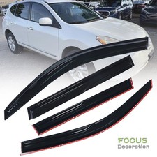 For Nissan Rogue 2008 2009 2010-2013 Window Visors Smoke Window Sun Rain Guard
