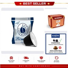 Caffè Borbone Respresso Mélange Bleu 100 Capsules Nespresso