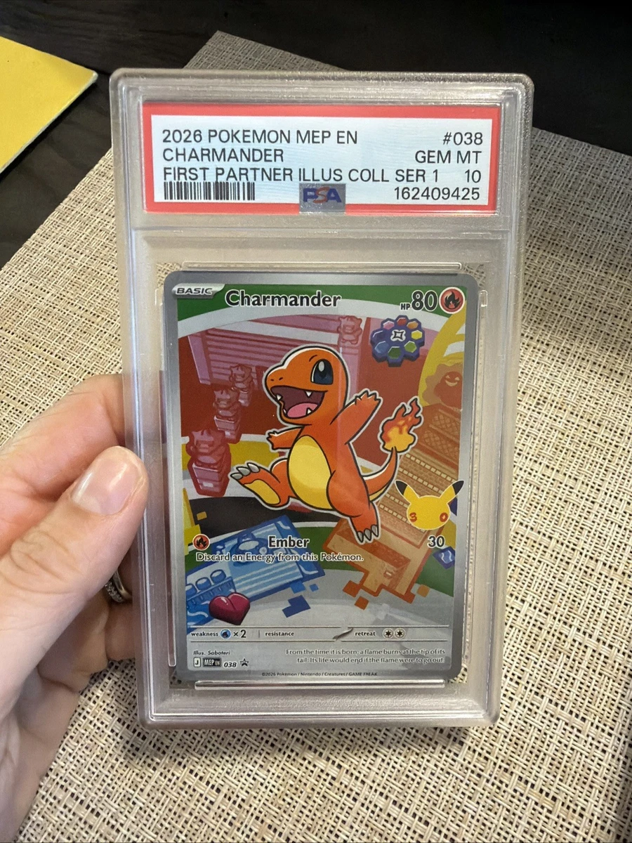Charmander Pokémon TCG Professional Sports Authenticator (PSA