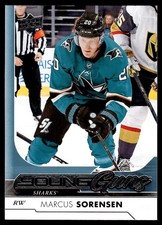 2017-18 Upper Deck Young Guns Marcus Sorensen Rookie San Jose Sharks #237 R68