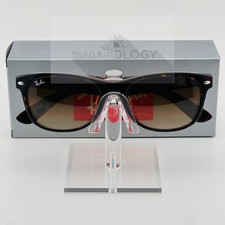 Ray-Ban New Wayfarer Sunglasses RB 2132 710/51 Light Brown Havana 55mm w/case