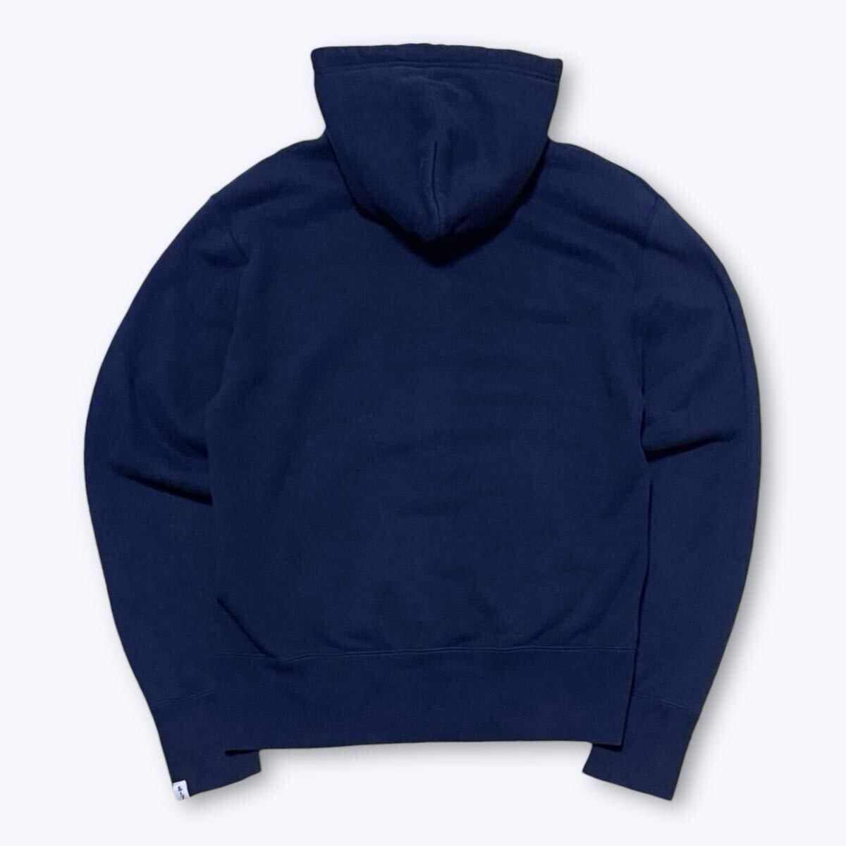 Loopwheeler LOOPWHEELER Full Zip Sweat Parka Navy… - image 2