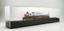 18" Long HO Scale Model Train Display Case-NEW