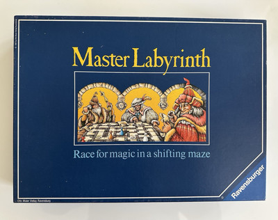 VINTAGE Master Labyrinth Maze Game Ravensburger 1991 Strategy /  vollständig