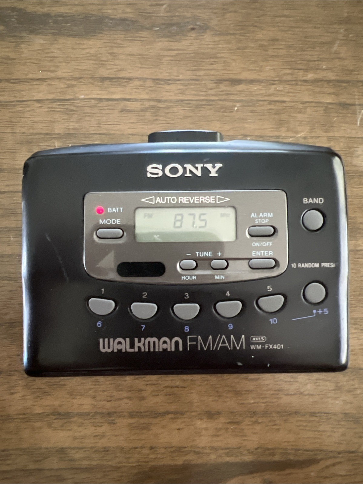 Sony Walkman AM/FM Radio Cassette Tape Player WM- FX401 Vintage