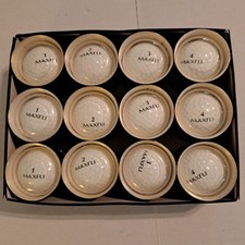 Dunlop Maxfli Vintage Golf Ball Set Dozen Assorted