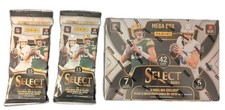 2024 NFL Select Mega Box &(2) Two Select Value Packs 10 Shock Die-Cut.Autograph?