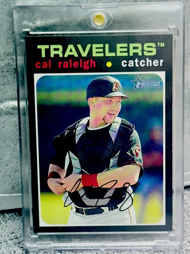 Cal Raleigh RARE ROOKIE RC TRAVELLERS TOPPS INVESTMENT CARD SSP MARINERS MVP ROY - Bild 10 von 12
