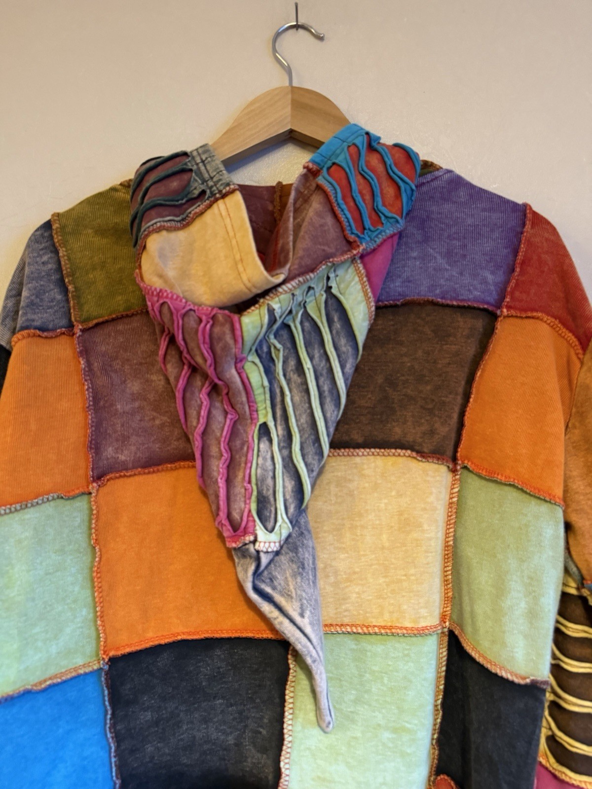 Patchwork Multicolour 100% Cotton Made In Napal H… - image 14