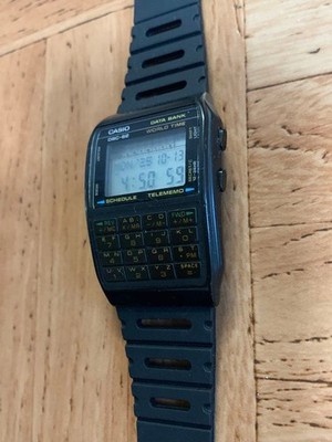 カシオ DBC-62 データバンク デジタル電卓腕時計ヴィンテージ 85年代 カシオ DBC-62 データバンク デジタル電卓腕時計ヴィンテージ 85年代