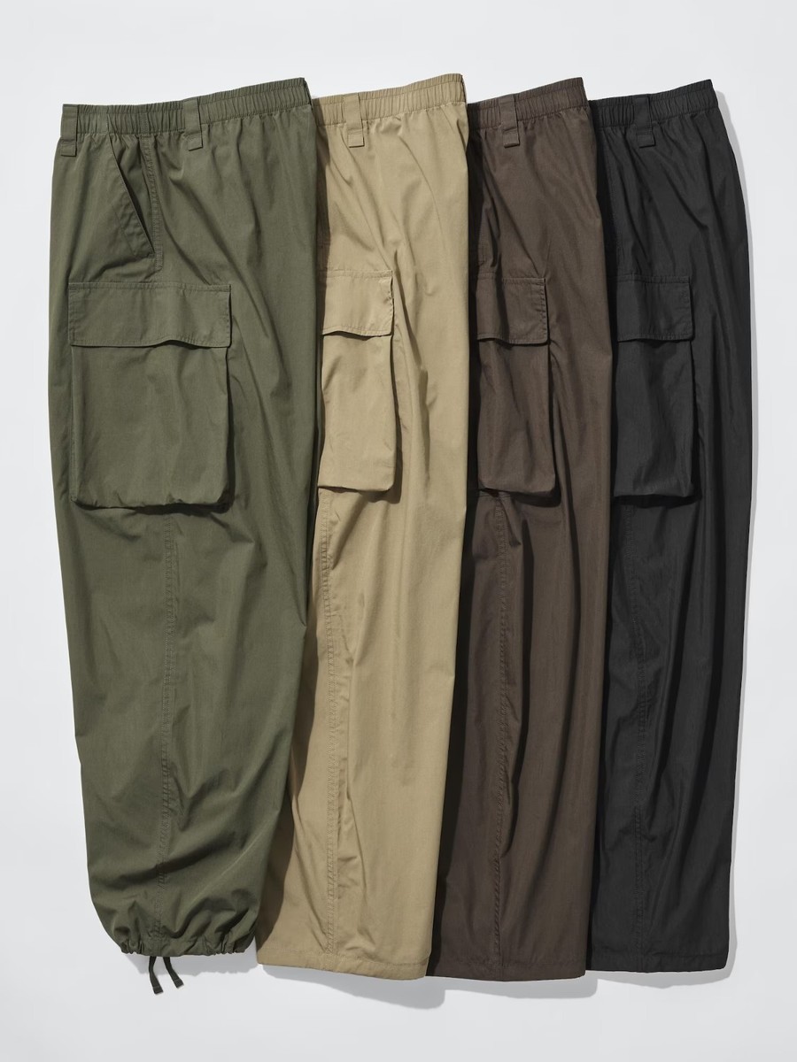 UNIQLO : C Wide Fit Cargo Pant 476193 4 colors Unisex Authentic