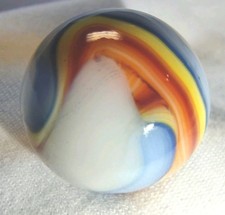 D.A.S. Superman Type Marble Beautiful Example .70 Mint  