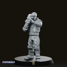 Wayland Hanabishi Kameramann Dokumenter 1 Miniatur Sci-Fi Resin