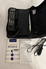 Motorola Car Bag Phone, Antenna, Car Charge Cord, Case, Manual SCN2523A