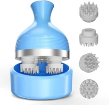 Masajeador electrico inalambrico de cabeza portatil 84 nodos relajacion regalo