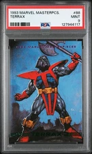 1993 MARVEL MASTERPIECES #88 TERRAX PSA 9