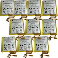 10-Pack Battery for Apple iPod Nano 7th Gen A1446 MD481LL/A 616-0639 616-0640
