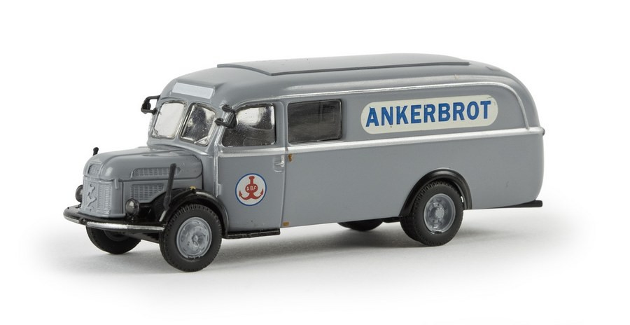 Brekina 58009 - 1/87 Steyr 380/I Delivery Van ""Ankerbrot"" by Starline - New