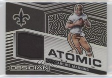 2021 Panini Obsidian Atomic Material 41/75 Archie Manning #AM-AM 3n1