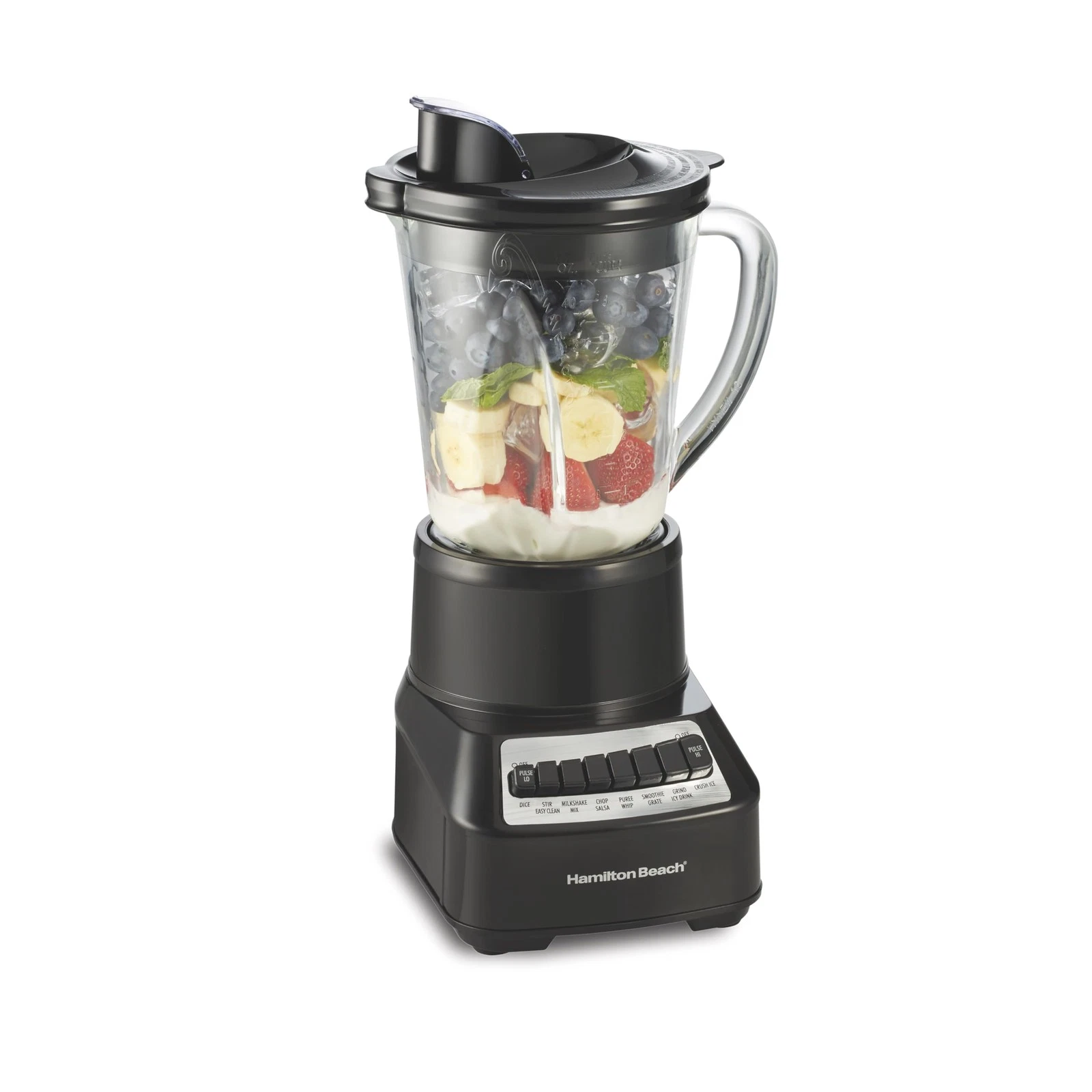 HAMILTON BEACH WAVE CRUSHER BLENDER FOR SMOOTHIES - BLACK & STAINLESS STEEL
Opens in a new window or