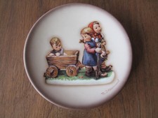Goebel M.J. Hummel Sammelteller Frohe Fahrt 1987 d 10 cm