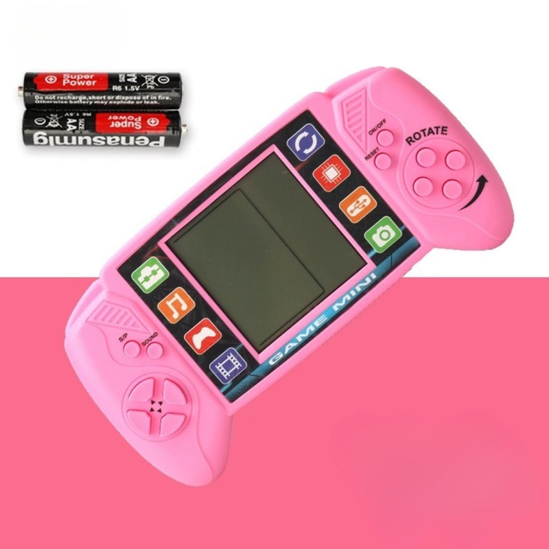 Retro Mini Handheld Game Console Brick Style Portable 49 Games Built-in