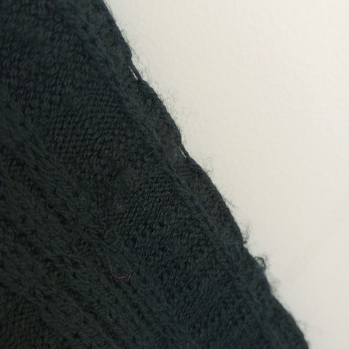 Kookai Y2K Black 100% Wool Cardigan One Size Fit 8/10/12 Open Front Glam Casual - Bild 13 von 15