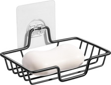 Bar Soap Holder for Shower, 304 Stainless Steel Rustproof, Wall Adhesive, Soap T