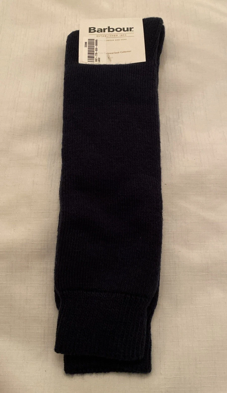 Barbour Womens Wellington Knee Socks - New Size Medium (3-5)