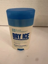 New Duke Cannon Dry Ice Cooling Deodorant Menthol Eucalyptus 2.6oz Discontinued