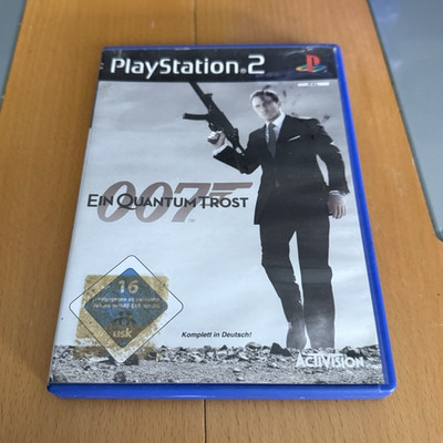 Activision James Bond 007: Ein Quantum Trost Sony PS2 PAL USK 16 inkl. Handbuch