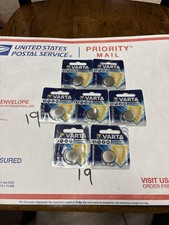 Lot Of 7 Varta CR2016 Lithium battery 3V