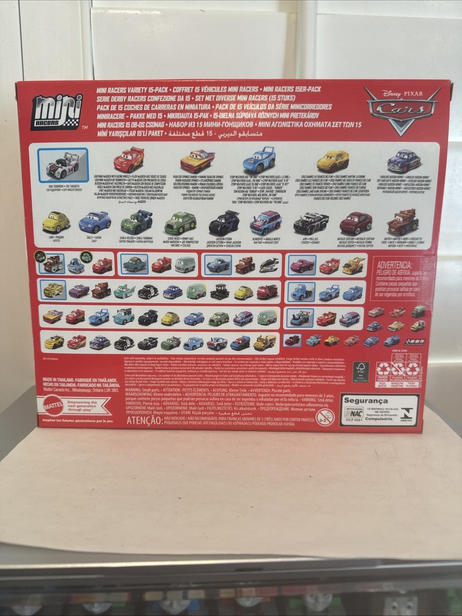 Disney Pixar Cars ミニカー15点セット Disney Pixar Cars Mini Racers Variety 15 Pack | Mattel