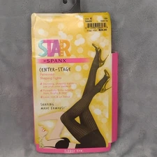 NWT Set of 2 Star Power by Spanx Center-Stage Patterned Shaping Tights Size C