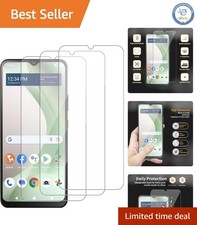 HD Transparent 3-Pack Screen Protectors for Blu View 5 - 9H Hardness