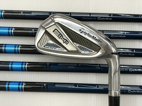 TaylorMade SIM2 MAX Iron Set 6-9,Pw,Aw 6pc Flex Stiff TENSEI BLUE TM60 Graphite - Picture 2 of 10