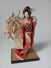 Poupée ancienne vintage Geisha Doll 30cm