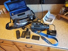 Sony CCD-FX420 Camcorder 3 Dead Batteries Charger Remote Control PARTS REPAIR