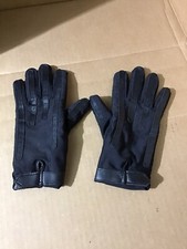 Vintage Aris Isotoner Gloves Women  s Lined Leather Grip One Size Thinsulate 9  