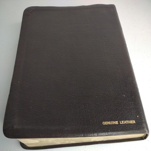 KJV Holy Bible Commentary Oral Roberts Leather 1981 Highlighted Edition Vintage - Picture 2 of 14